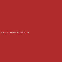 Fantastisches Stahl-Auto