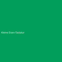 Kleine Eisen-Tastatur