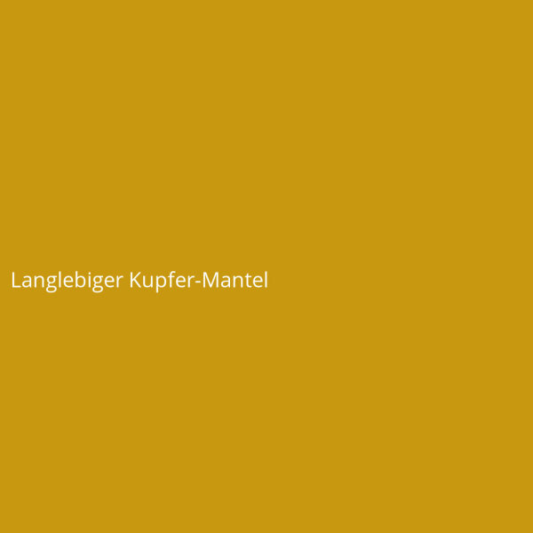 Langlebiger Kupfer-Mantel