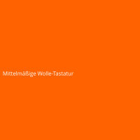 Mittelmäßige Wolle-Tastatur