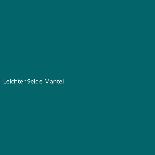 Leichter Seide-Mantel