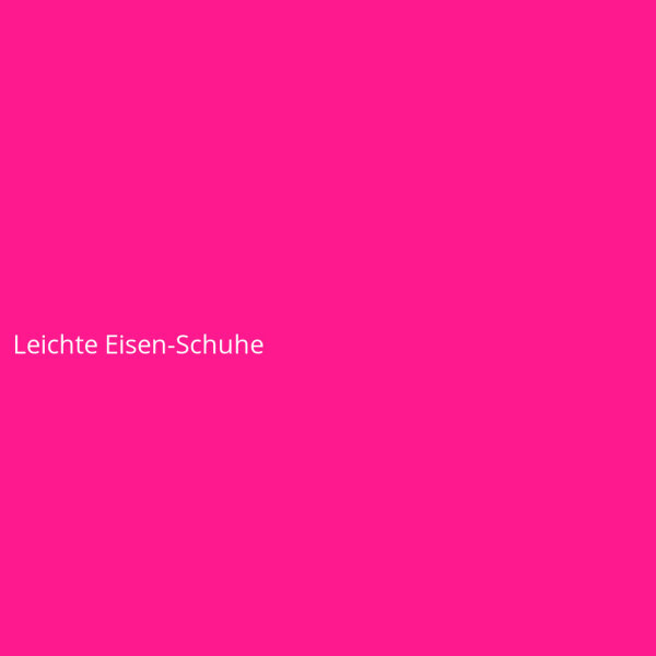 Leichte Eisen-Schuhe